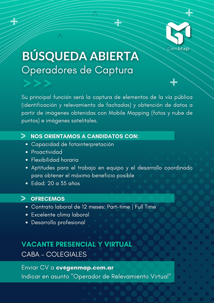 Busqueda laboral en GENMAP