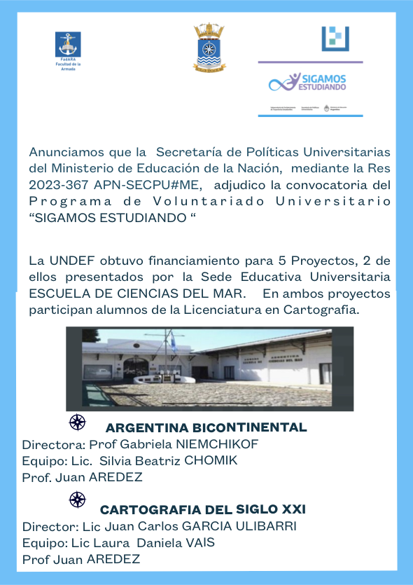 Programa de Voluntariado Universitario SIGAMOS ESTUDIANDO