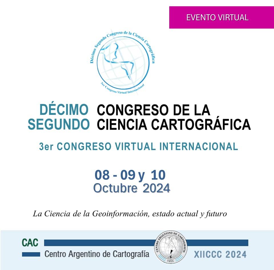 12 Congreso de la Ciencia Cartografica
